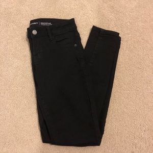 Old Navy Rockstar Low Rise Black Jeans